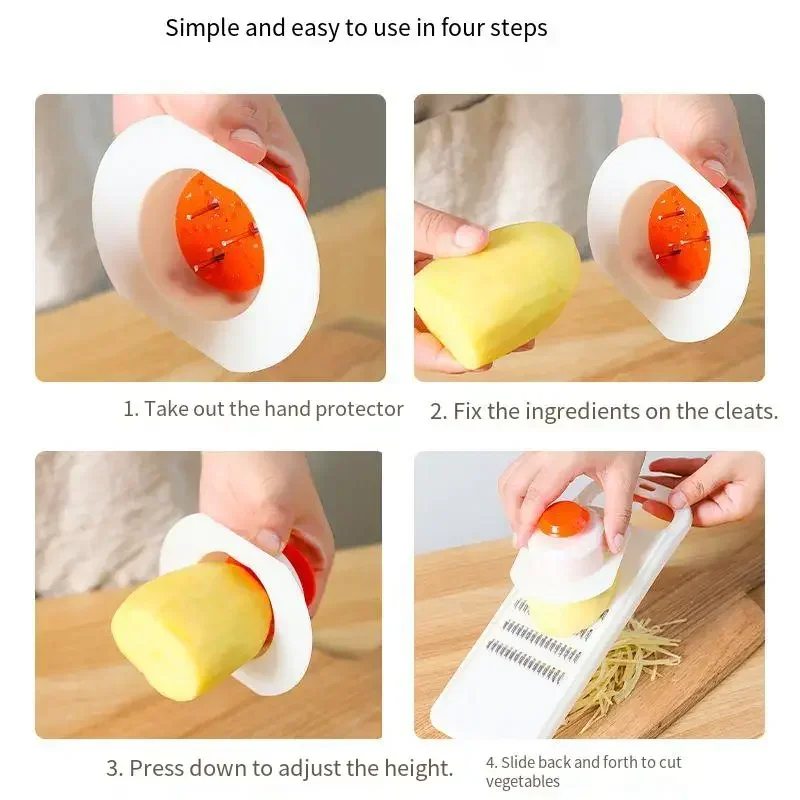 Grater Vegetables Slicer Carro - Korean Kitchen Gadgets のレビューと価格