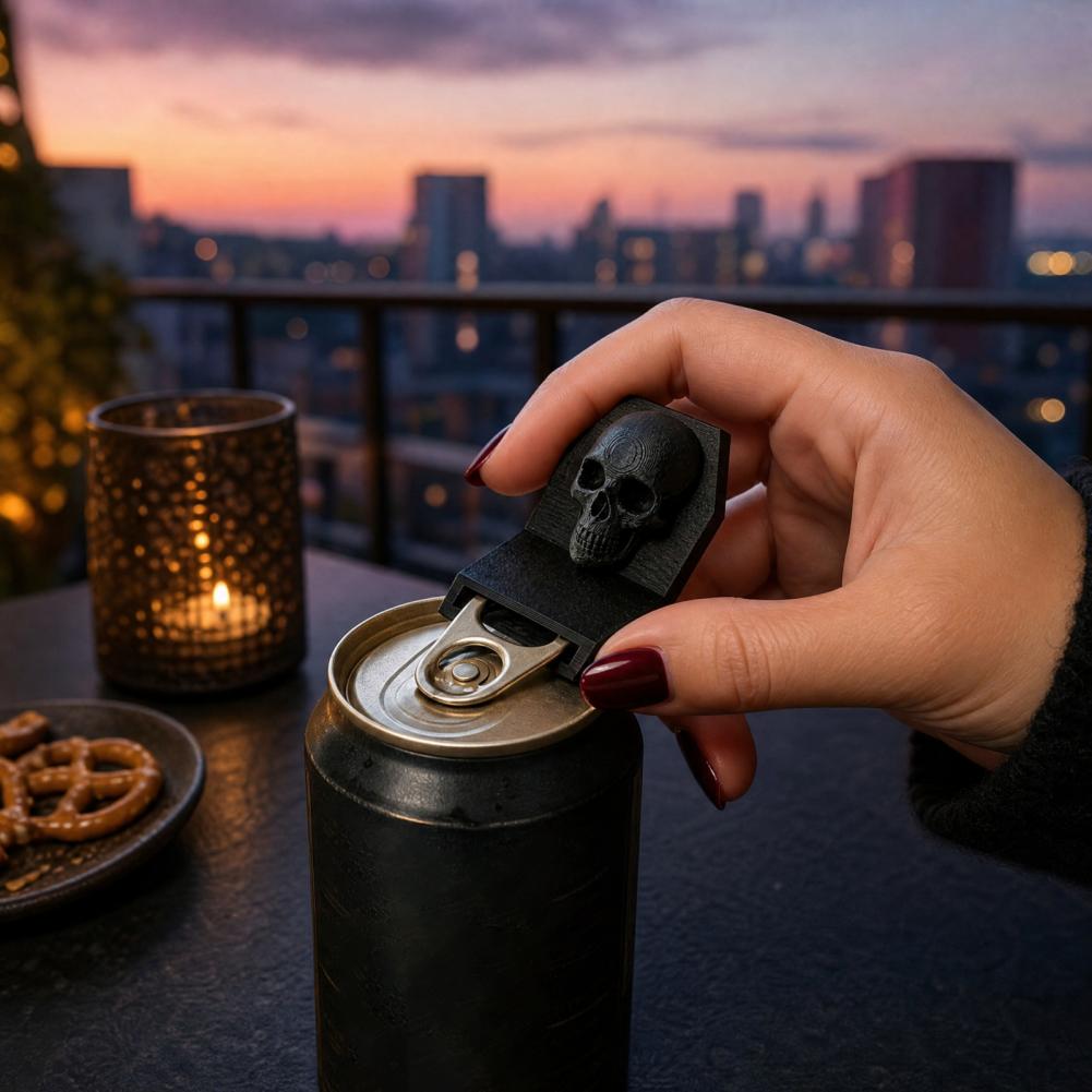 Manual Opener Gothic Skull Ope - Kitchen Gadgets To Gift のレビューと価格