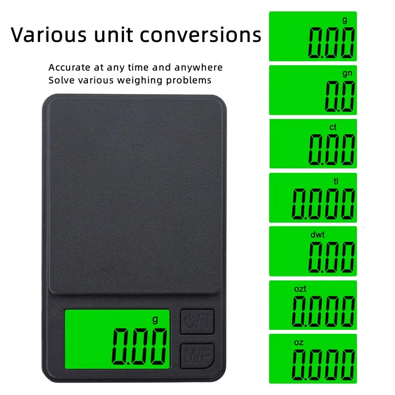 200/500/1000g 0.01g mini digit - Digital Kitchen Scale のレビューと価格