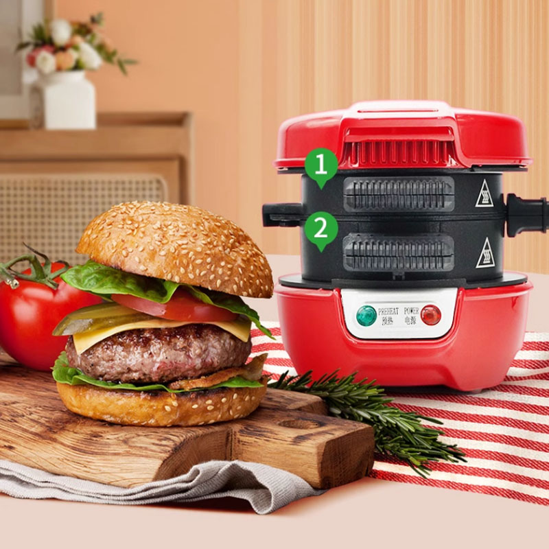 Electric hamburger machine, ho - Breakfast Sandwich Maker のレビューと価格