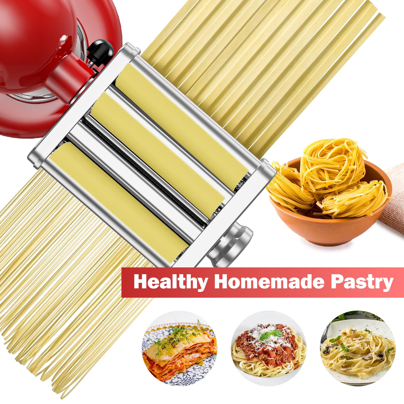 Gvode 3 in 1 Pasta Attachment  - Kitchen Gadgets Useful のレビューと価格