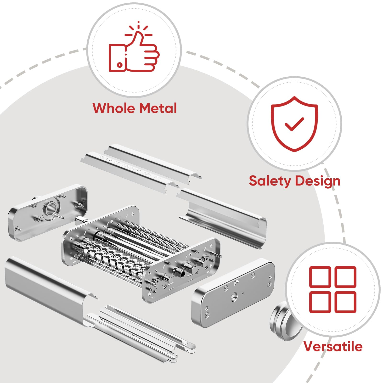 Gvode 3 in 1 Pasta Attachment  - Kitchen Gadgets Useful のレビューと価格