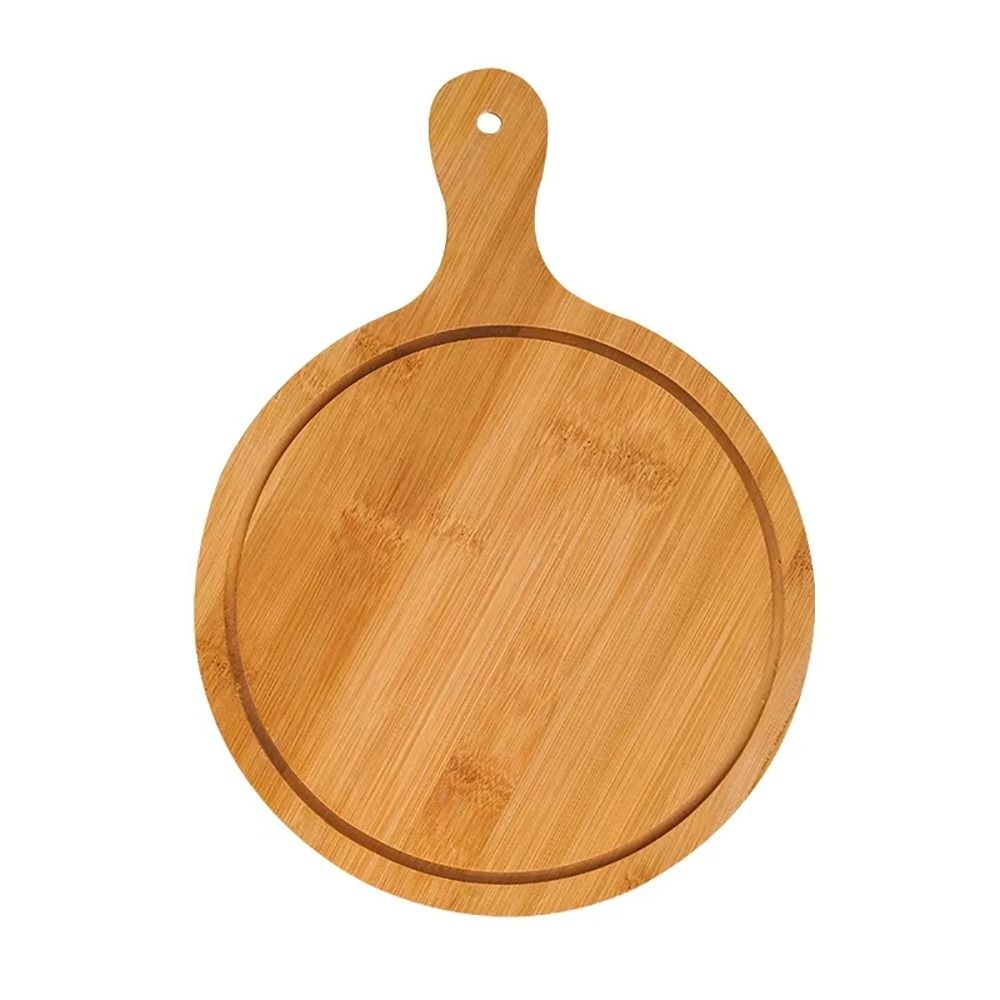 1Pcs Stone Cutting Bamboo Pizz - Pizza Stone Baking のレビューと価格