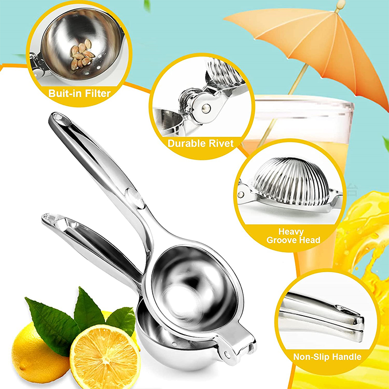 Manual Lemon Squeezer Zinc All - Citrus Lemon Squeezer のレビューと価格