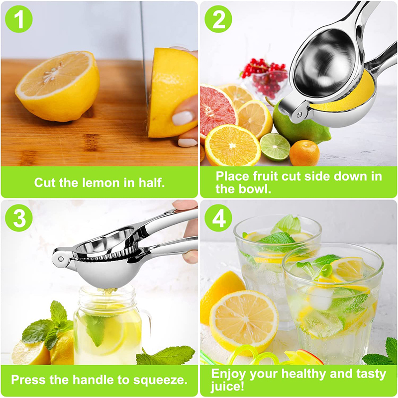 Manual Lemon Squeezer Zinc All - Citrus Lemon Squeezer のレビューと価格