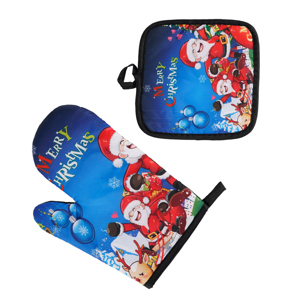 Heat Resistant Gloves Xmas Glo - Kitchen Gadgets Xmas Gifts のレビューと価格