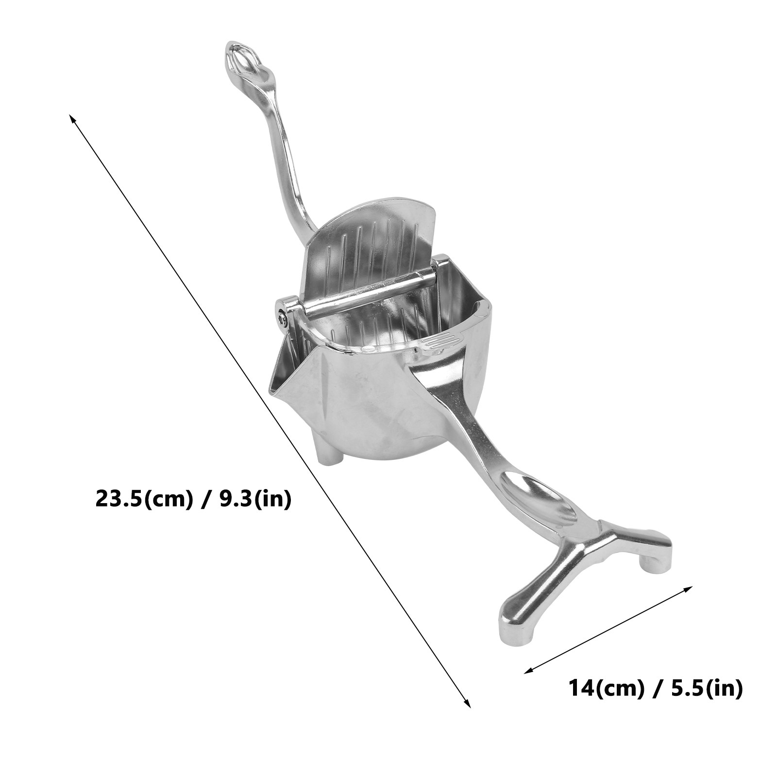 Silver Thick Aluminum Alloy Le - Citrus Lemon Squeezer のレビューと価格