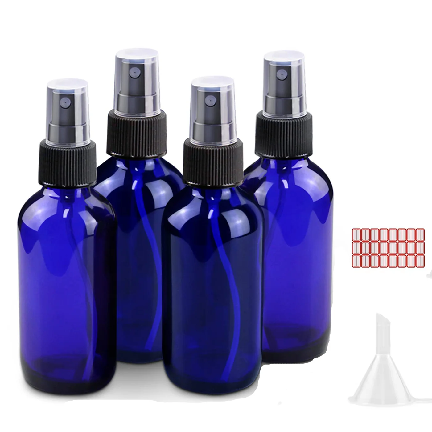 1 Piece 5ml /100ml Blue Glass  - Oil Mister Spray Bottle のレビューと価格