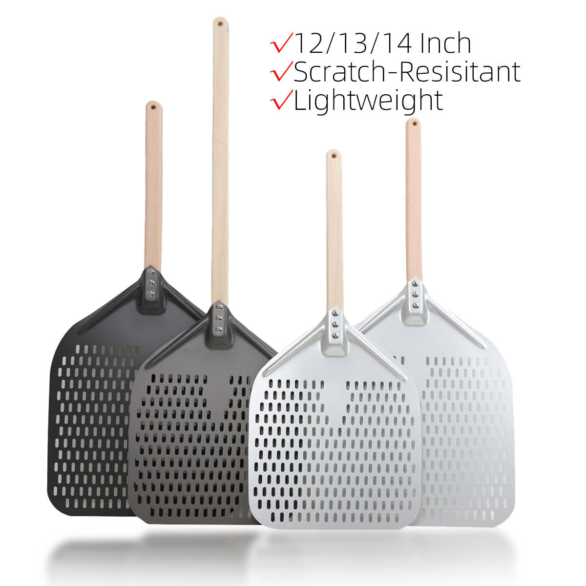 12 14 Inch Big Pizza Peel Shov - Pizza Stone Baking のレビューと価格