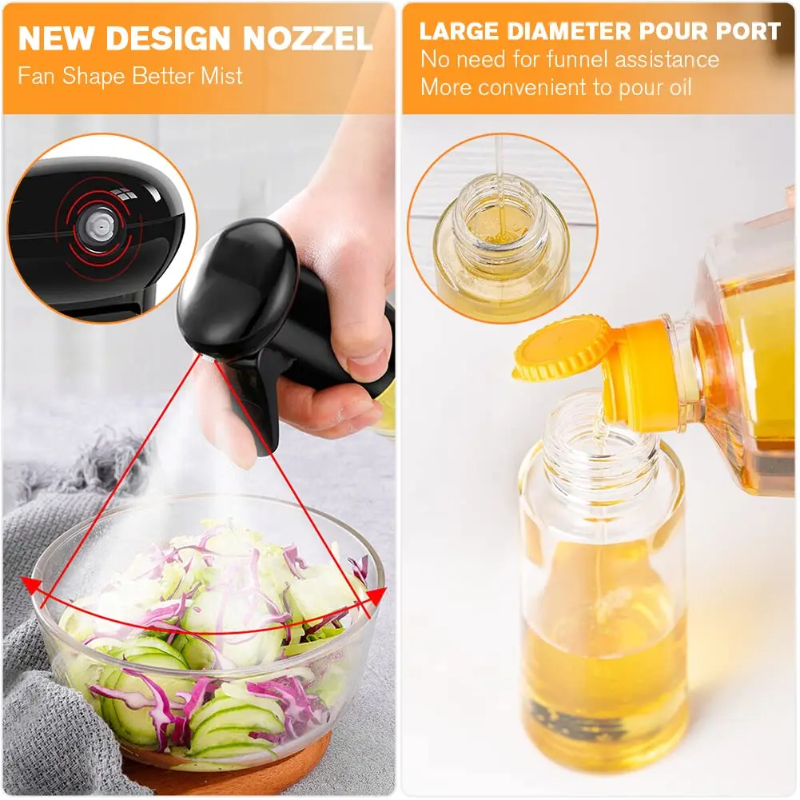 Oil Spray Bottle for Cooking K - Oil Mister Spray Bottle のレビューと価格
