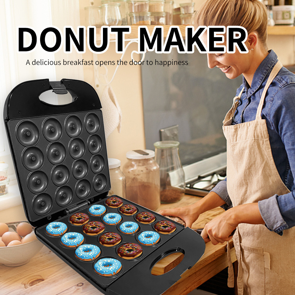 Large 16-Hole Donut Maker Hous - Breakfast Sandwich Maker のレビューと価格