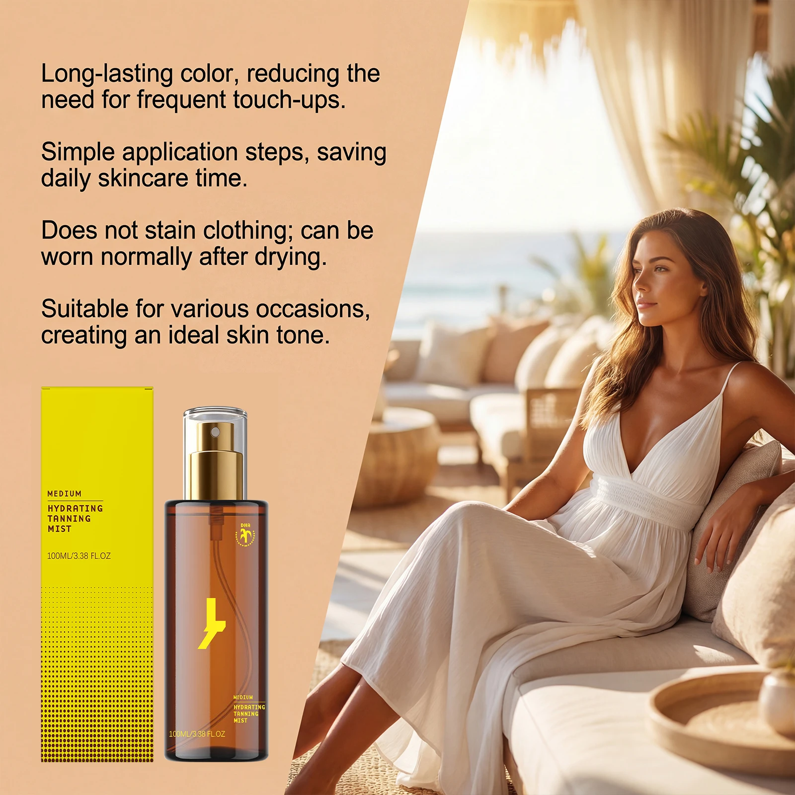 Moisturizing Tanning Spray Abs - Oil Mister Spray Bottle のレビューと価格