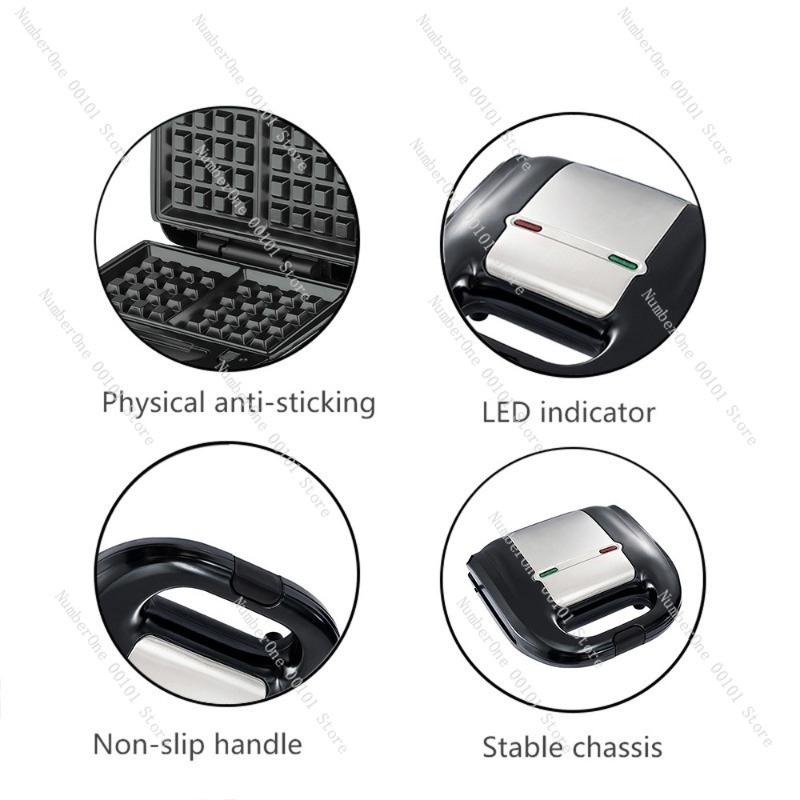 110v 8-in-1 sandwich, donut, w - Breakfast Sandwich Maker のレビューと価格
