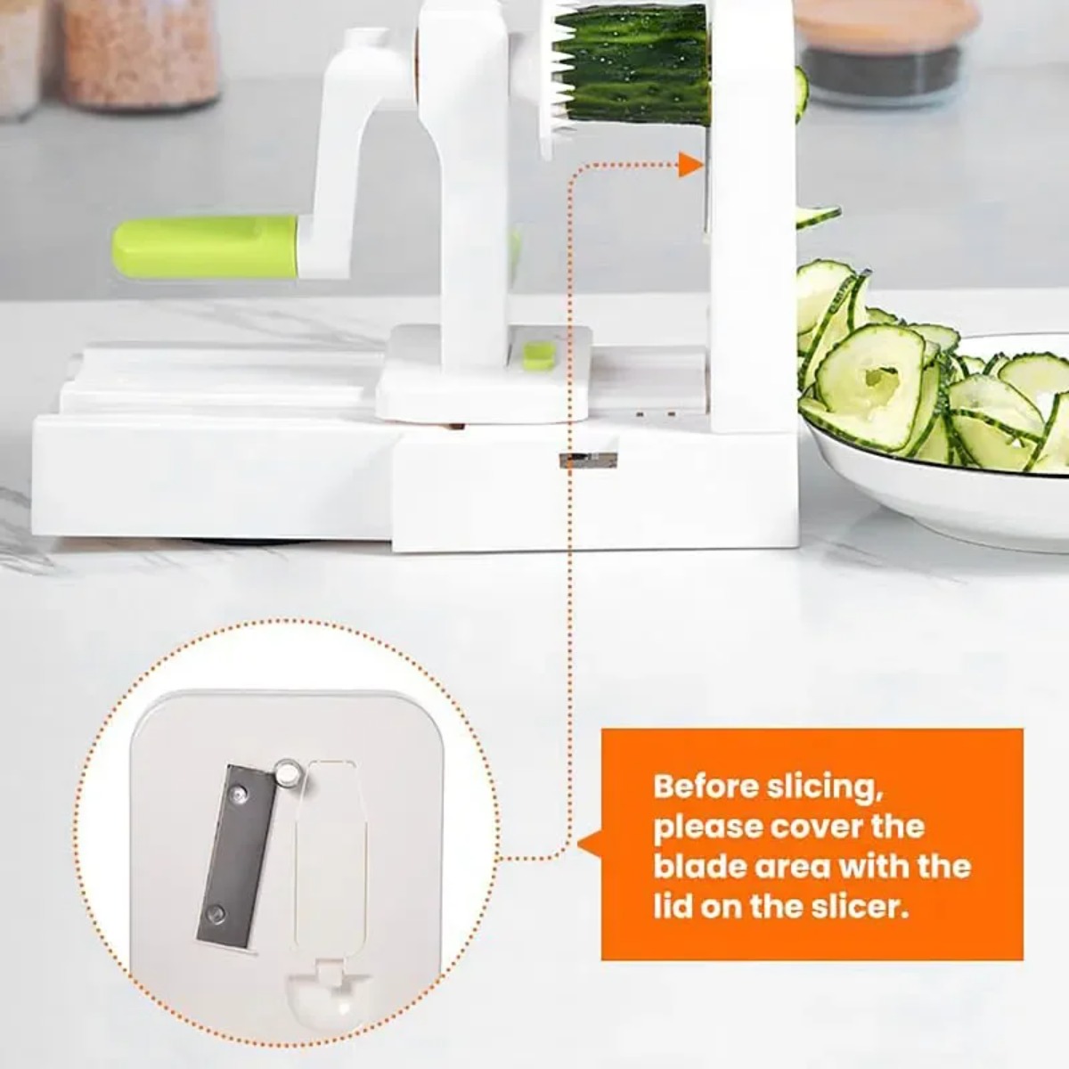 Vegetable Spiralizer 5 Blades  - Spiralizer Vegetable Noodle のレビューと価格
