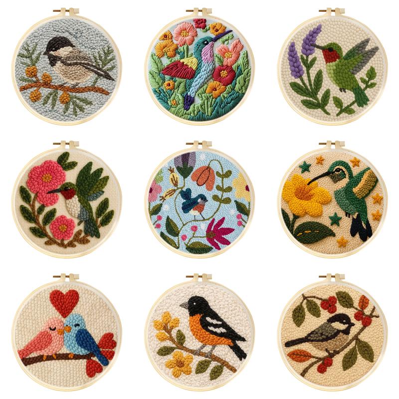 Diy Punch Needle Embroidery Ki - Kitchen Gadgets Crossword のレビューと価格