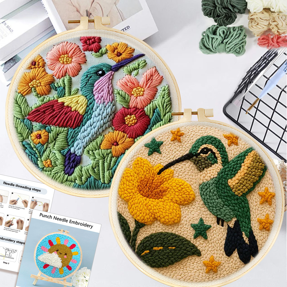 Diy Punch Needle Embroidery Ki - Kitchen Gadgets Crossword のレビューと価格