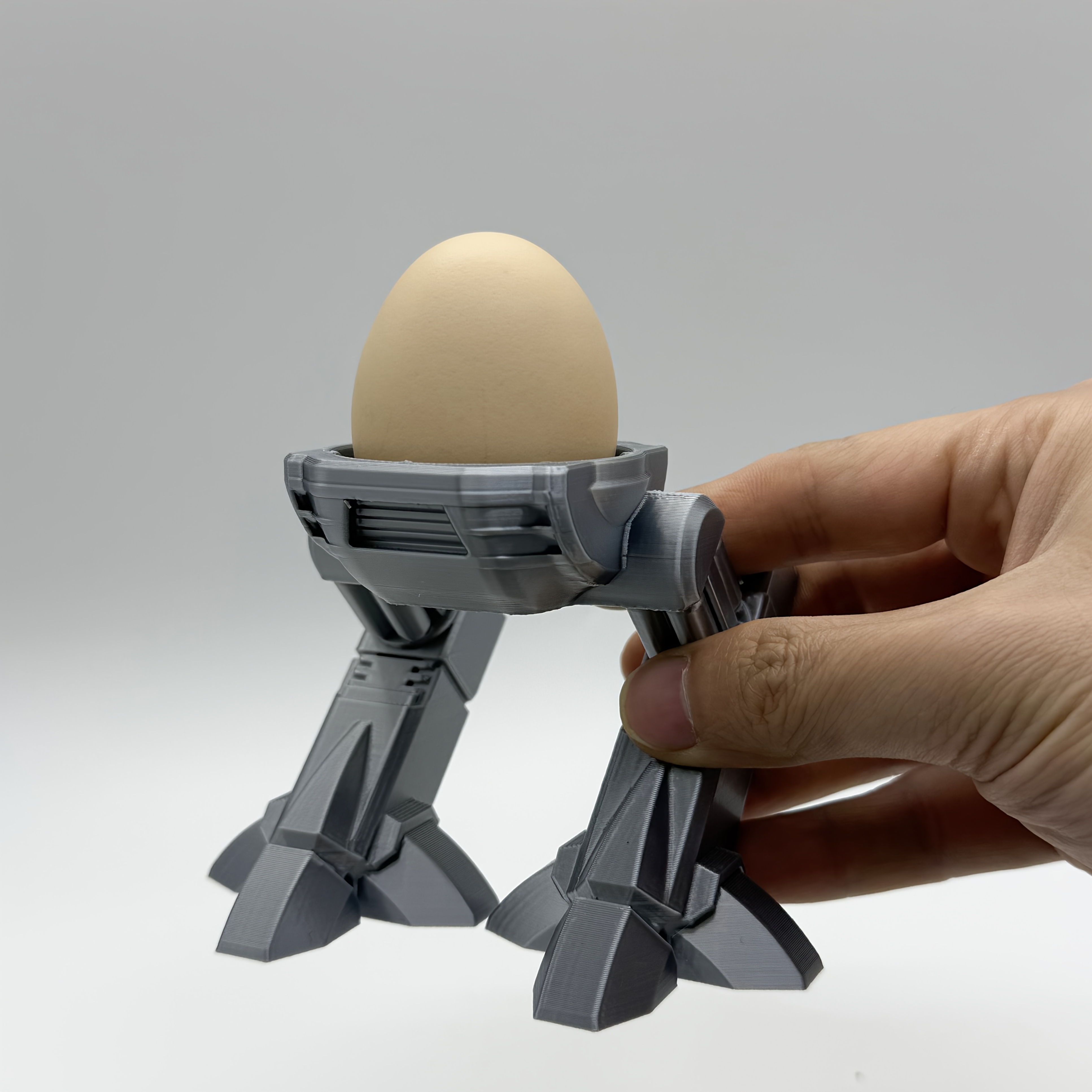 Mechanical Robot Egg Cups 3D P - Kitchen Gadgets To Gift のレビューと価格