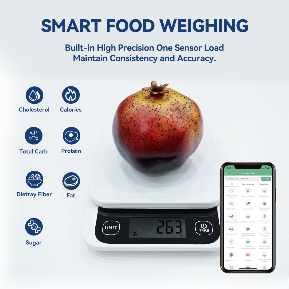 5kg/0.1g/1g Smart Kitchen Scal - Digital Kitchen Scale のレビューと価格